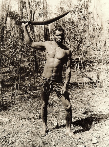 "Aborigines of the Port Stephens area" 1900. Newcastle Region Library